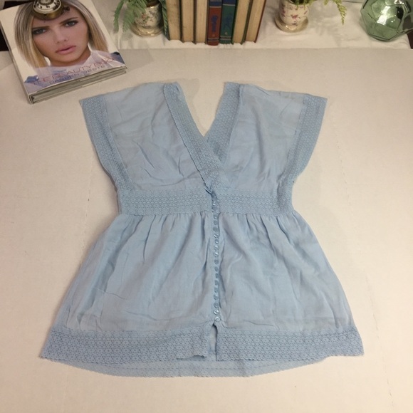 Nine West Woman’s Cotton laced Top - Picture 2 of 10